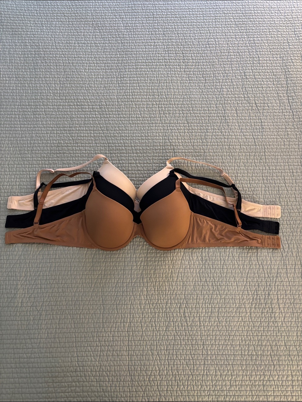 Auden 3-Pack Smooth T-Shirt Bras